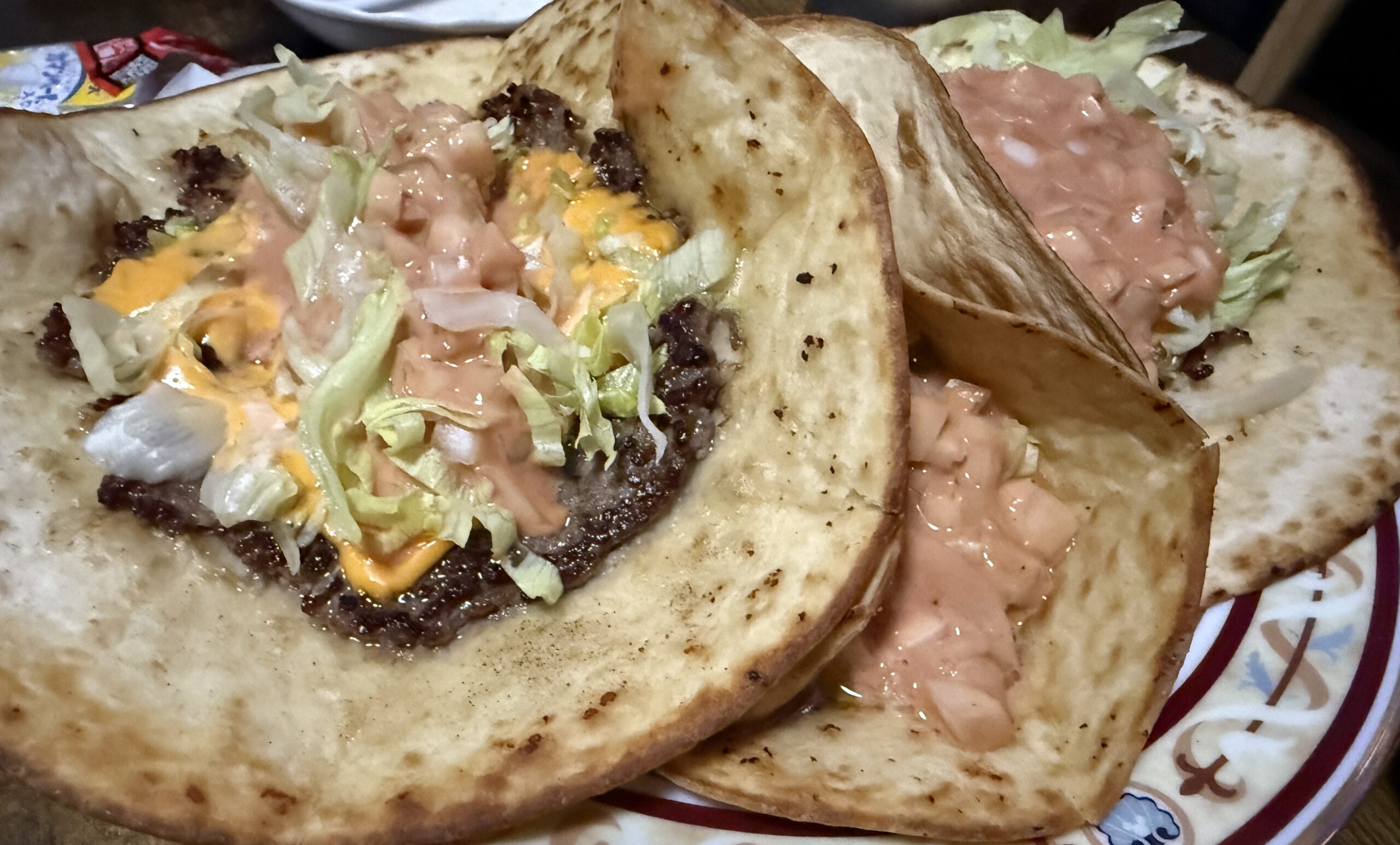 【レシピ紹介】ビッグマック味のお手軽タコス
